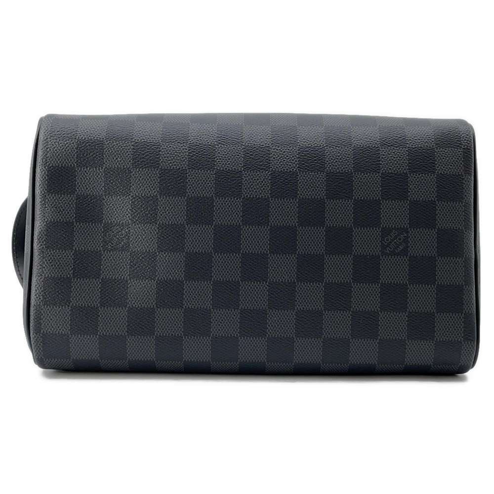 Louis Vuitton Dopp Black Damier Shoulder Graphite Black Bag - Picture 3 of 6